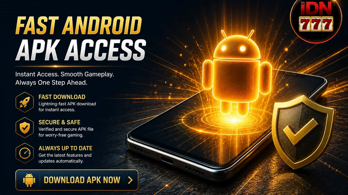 Akses cepat APK di Android