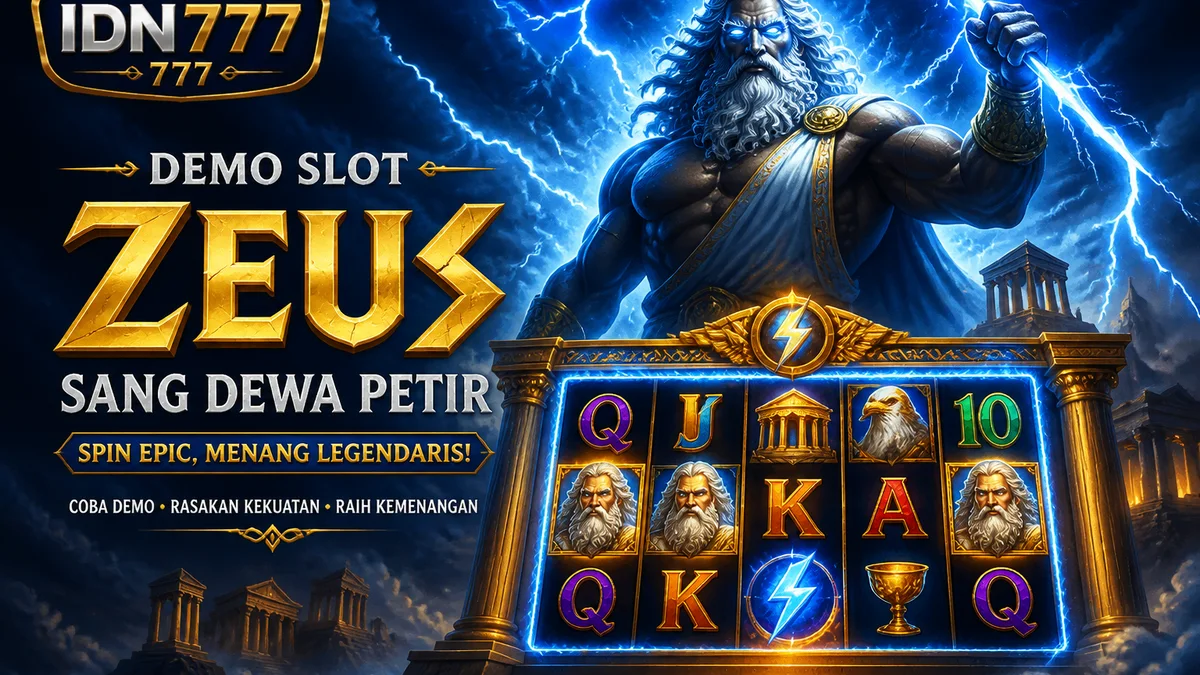Zeus demo: mengenal tema mitologi sebelum bermain serius